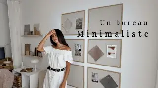 Un bureau minimaliste pour la rentrée : On ré aménage mon bureau avec la méthode minimaliste 