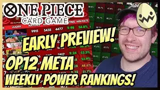 One Piece Card Game: Early Preview! OP12 Meta! Weekly Power Rankings!