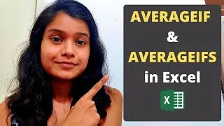 How to use AVERAGEIF & AVERAGEIFS in Excel