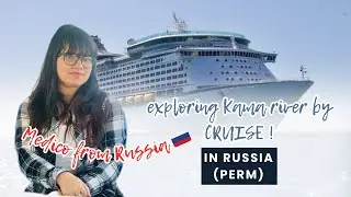 Boarding cruise in Perm with my Med school Friends, its Summer, exploring kama river| NOUSHIN KHANAM