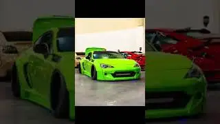 Scion FRS and Brother #pink #green #streetracing #stance #status #edit #foto #cars   #sweatdreamcars