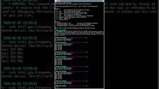 Intel GPU Frequency Utility for #Linux #BSD #Solaris #UNIX