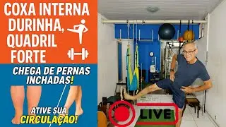 Coxa Interna Durinha e Quadril Forte 💥 Chega de Pernas Inchadas!