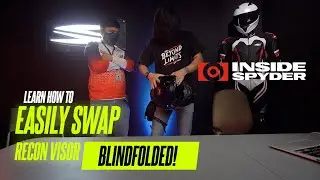 How to Swap Visor of Spyder Recon / Recon Plus Helmet | Inside Spyder Ep.01