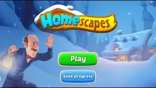 Amazing Relaxing Satisfying Homescapes Candy Crush Happy Holiday Winter Season Live