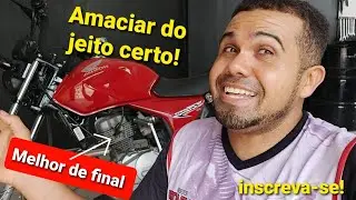 Amacie o motor da sua moto do jeito certo e aumente a velocidade final