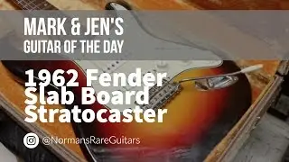 1962 Fender Slab Board Stratocaster | Guitar of the Day