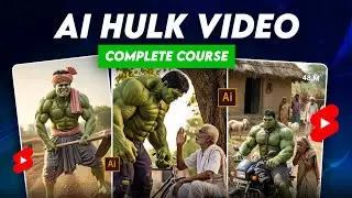 How To Create Hulk Ai Videos | Trending Ai Hulk Video Editing Tutorial | Ai Video Kaise Banaye 