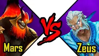 Dota 2 MARS vs ZEUS. DOTA 2 Battle 7.28b First Son of Heaven vs Lord of Heaven