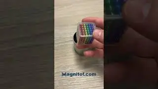Антистресс Неокуб цветной. Идея для подарка #diy #игрушка #неокуб
