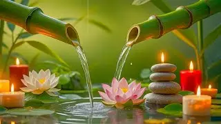 Bamboo Water Sounds 🌿 Calm Anxiety, Stress Relief & Deep Sleep