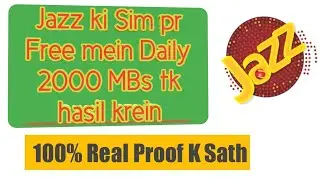 Jazz Free internet || Jazz Free Mb/ 2020