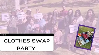 Clothes swap party - a free event for sustainable fashion