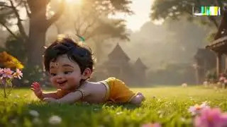 Jaya Janardhana Krishna || Baby Krishna 3D Animated Devotional Song || Bhajan