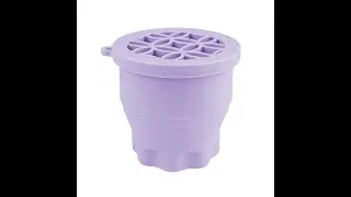 2-in-1 Portable Silicone Folding Makeup Brush Cleaner Mat & Organizer Rack