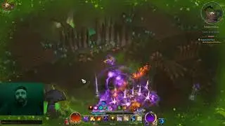 shizanara's dusk mage build gameplay at 21 leveling/progression. torchlight 3