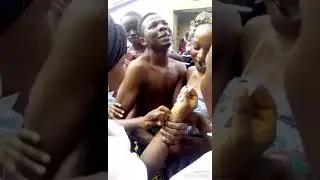Meet a guy crying for injection