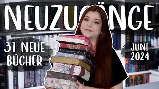 XXL Neuzugänge | Juni 2024 | Da hab ich's wohl übertrieben 🥸📚 | Dunkelbuntetraeume