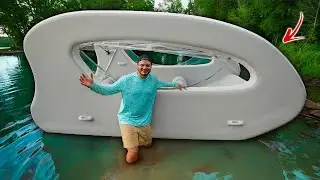 I Imported A $7,000 European INFLATABLE HOUSEBOAT!! (was it worth it?)