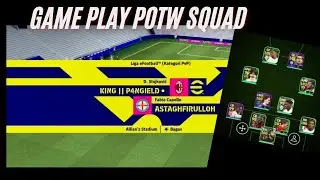GAME PLAY EFOOTBALL SQUAD POTW KONAMI 2025 Mobile #efootball #efootball2025 