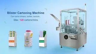 Blister Plates Cartoning Machine for Customized Feeder