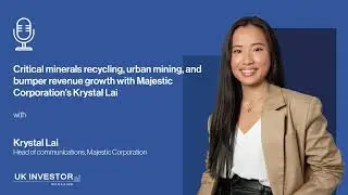 Critical minerals recycling, urban mining, and bumper revenue growth with Majestic Corporation