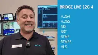 AJA BRIDGE LIVE 12G 4 at IBC 2025