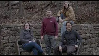 Group Photo at Crow's Nest Preserve.