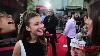 G Hannelius at the World Premiere of Insidious Chapter 3 Movie #InsidiousChapter3 #Insidious