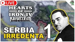 La SERBIA irredenta! HoI 4 Kaiserreich Gameplay ITA Live con @bradleysfiles
