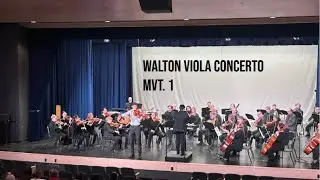 1st Movement of the Walton Viola Concerto: Ben Wieland and RSO (Rochester Symphony Orchestra)