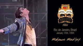 Michael Jackson &mdash; Motown Medley | Live in Rio de Janeiro, 1994 (Fanmade)