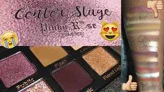 Палетка теней для век Pinky Rose Cosmetics &laquo;Center Stage&raquo; &mdash; ПРЯМЫЕ ОБРАЗЦЫ | ЧМ/POC