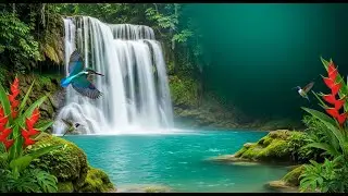 Relaxing Waterfall Sounds for Deep Sleep | Stress Relief & Peaceful Night
