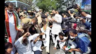 Chalo Raj Bhavan Program Turns Violent | #INDTODAY