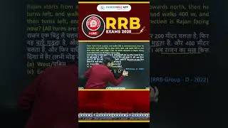 RRB EXAMS 2025 | Direction Reasoning Tricks | Reasoning by Bharat Sir #railway #rrb