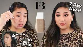 2 Day Wear on Fenty Beauty Eazedrop Skin Tint for OILY and ACNE Skin | 11 Hour Wear!