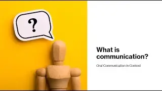 What is communication?
