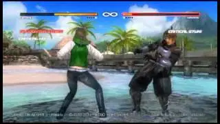Dead or Alive 5 Ultimate (PS3) - Hitomi VS Hayate Gameplay
