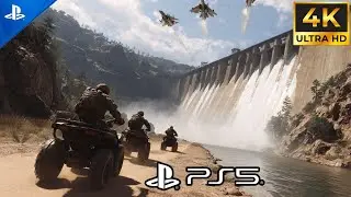 BATTLEFIELD 6 – Blowing Up the Dam! | Epic Jet Strike in Tajikistan [4K 60FPS PS5 Gameplay]