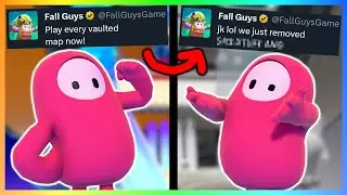 Fall Guys is Vaulting Maps IN 
