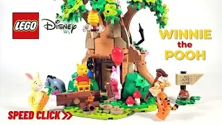 LEGO 21326 Ideas. Disney. WINNIE THE POOH - Speed Build
