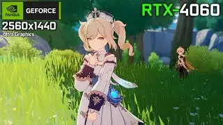 Genshin Impact: Ryzen 1700 + RTX 4060