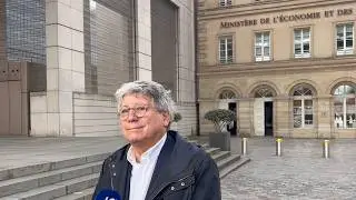 Eric Coquerel à Bercy pour consulter des documents sur la fiscalité des ultra-riches
