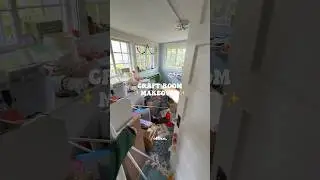 Я мечтала превратить эту комнату в свою творческую студию с самого первого дня! #сделайсам