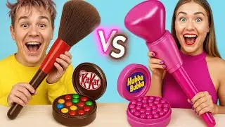Настоящая Еда VS Шоколадная Еда 🍫🤣 Финальное Испытание на Вкус