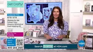 Stamps by Me Follow Your Dreams Whimsical CardMaking Kit...