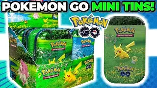 Открытие мини-бокса Pokemon GO! (10 банок)