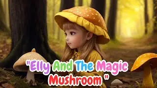 Elly And The Magic Mushroom In English - MORAL STORY FOR KIDS || BEDTIME HUT STORIES - KIDS STORIES