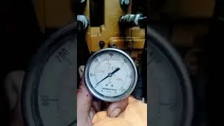 Pression sur catrerpillar